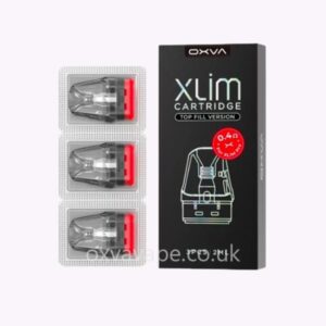Oxva Xlim V3 Replacement Pod Cartridge 2ml 3Pack - 0.4ohm